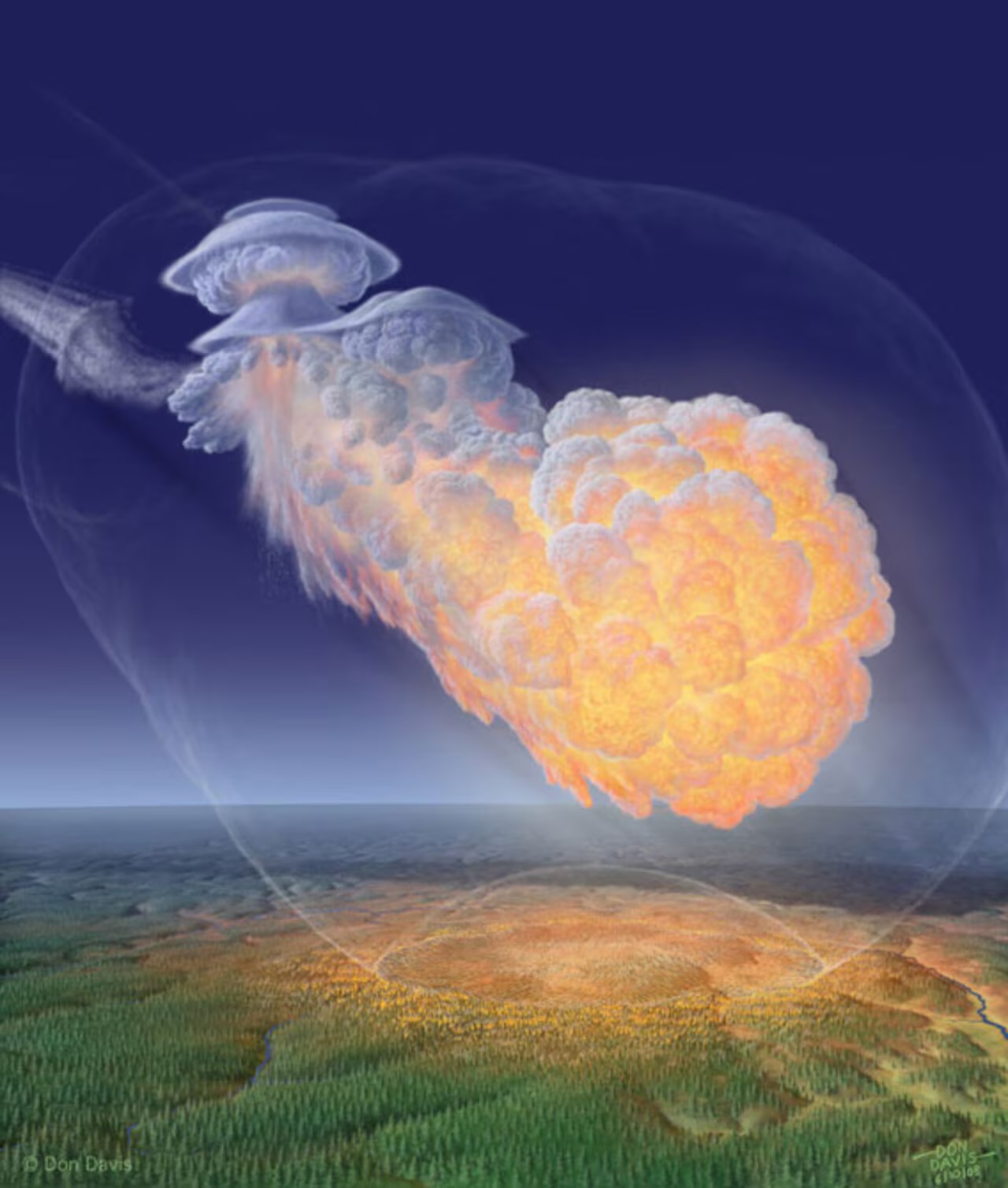 Fireball in the Sky